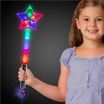 LED Prism Star Wand