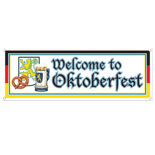 Welcome To Oktoberfest Banner