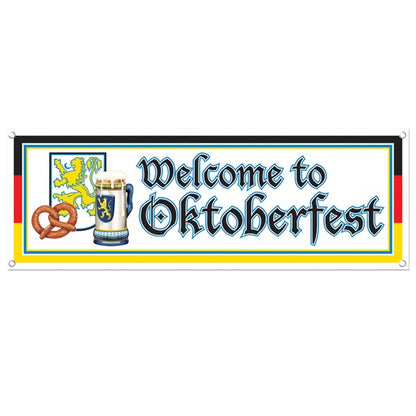 Welcome To Oktoberfest Banner