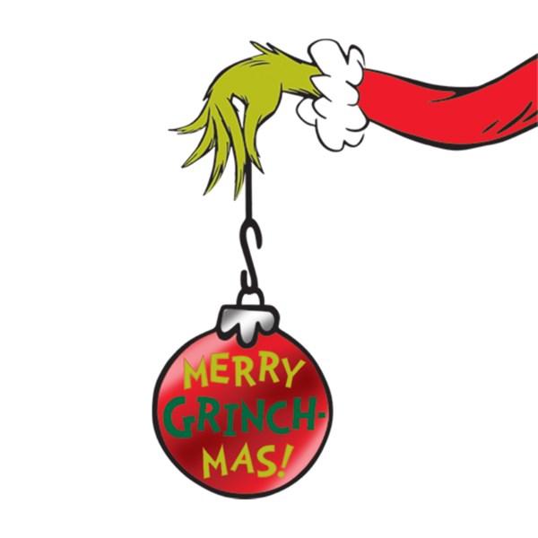 Merry Grinchmas Door Decoration