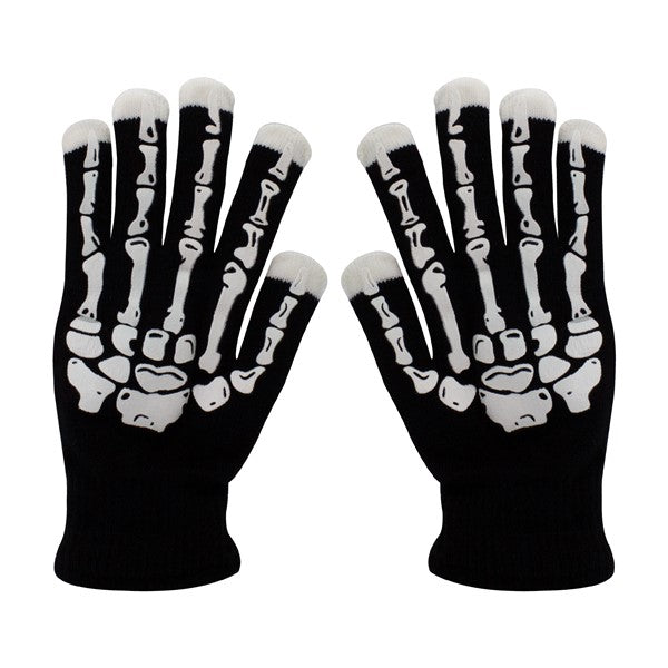 LED Skeleton Gloves ( Per Pair)