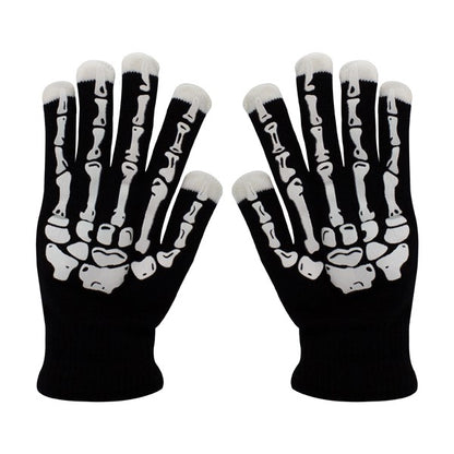 LED Skeleton Gloves ( Per Pair)