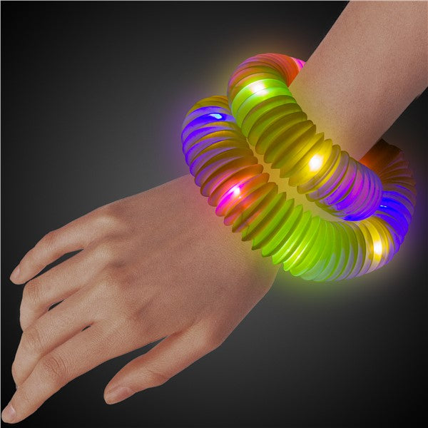 LED Yellow Pop Fidget Tube