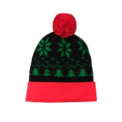 LED Holiday Knit Beanie