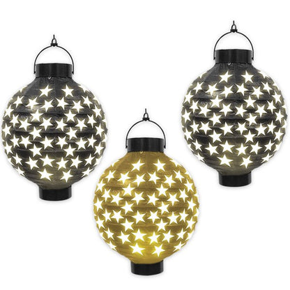 Star Light-Up Lanterns (3 Per pack)