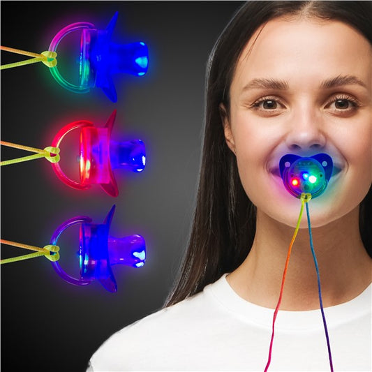 LED Toy Pacifiers (12 per pack)