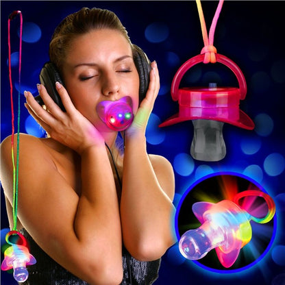 LED Toy Pacifiers (12 per pack)