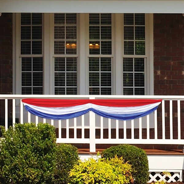 Patriotic Fabric 70" Bunting