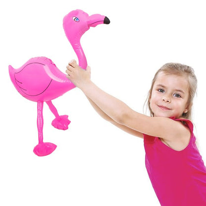 Inflatable 25" Pink Flamingos (12 Per pack)