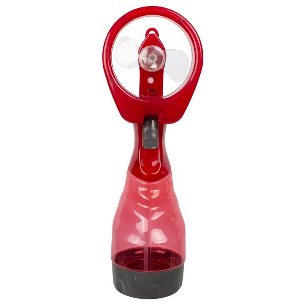 Red Water Spray Fan