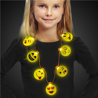 LED Emojicon Necklace