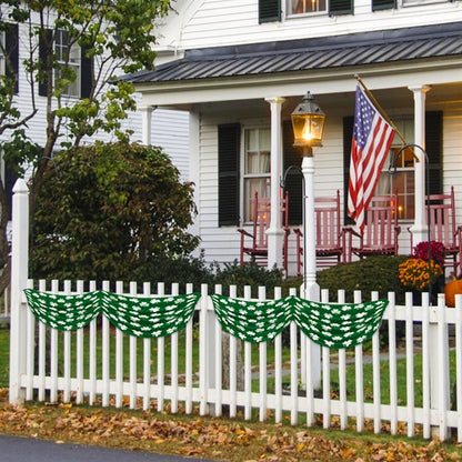 Shamrock Satin Bunting Decoration