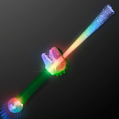 T-Rex Dinosaur Light Wand 14.5"