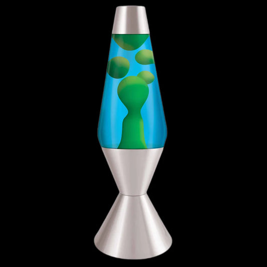 16.3” Blue/Yellow Lava Lamp