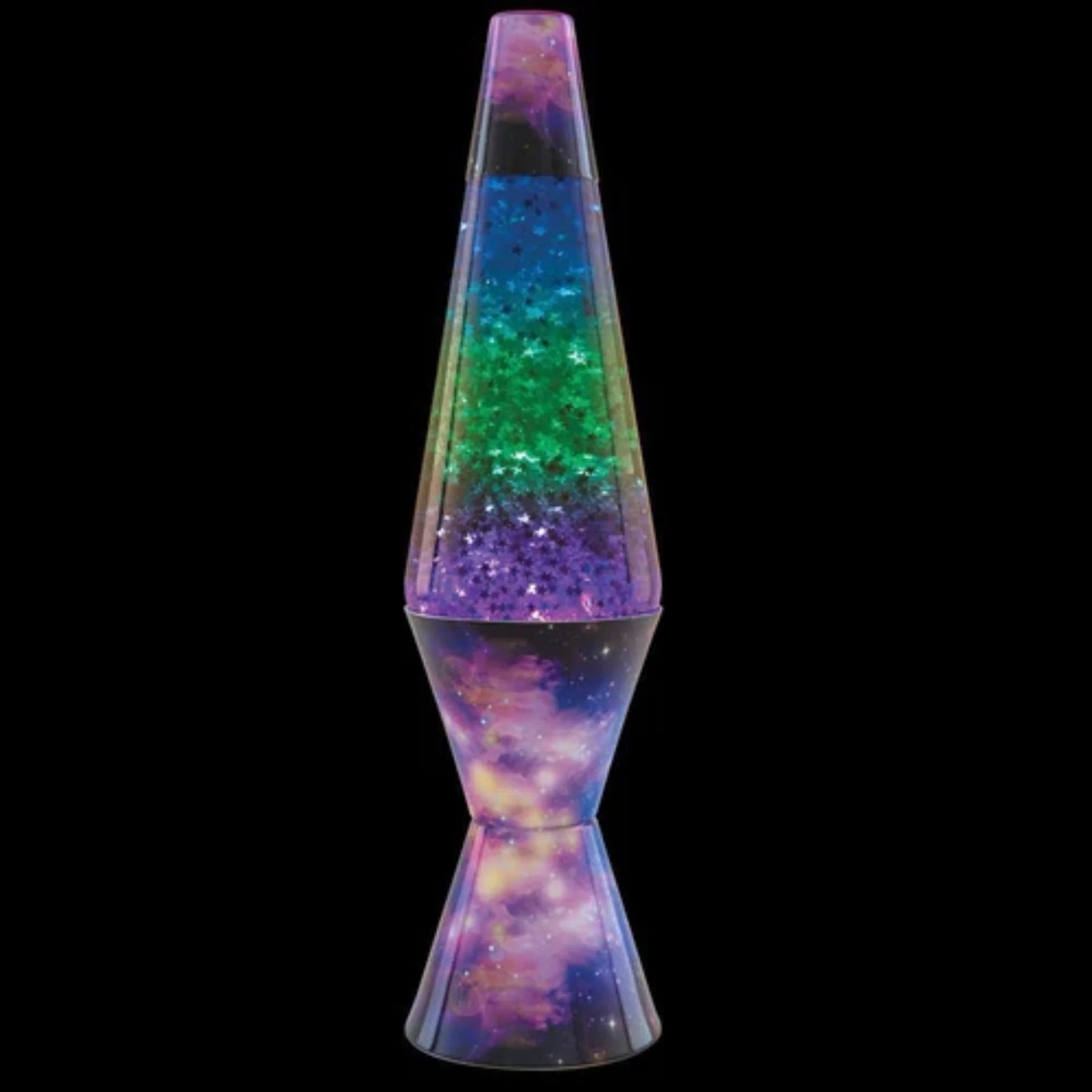 14.5” Galaxy Glitter Lamp