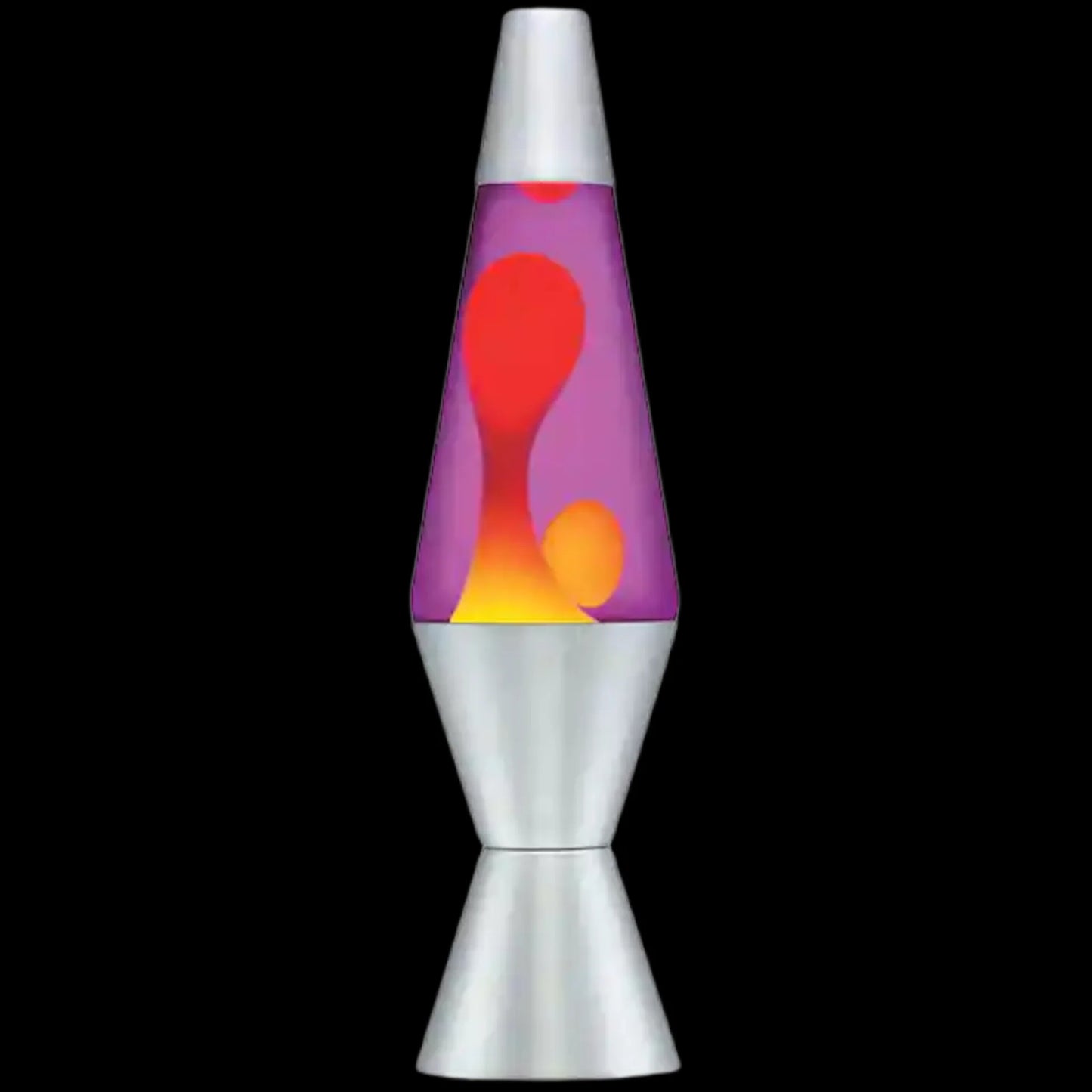 14.5" Yellow/Purple Lava Lamp