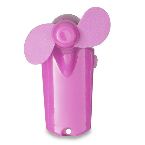 Pink Handheld Mini 3 3/4" Fan