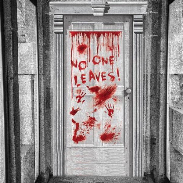 Asylum Bloody Door Decoration