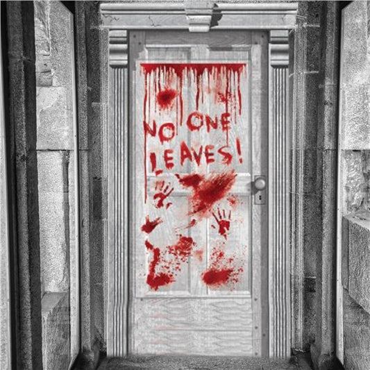 Asylum Bloody Door Decoration