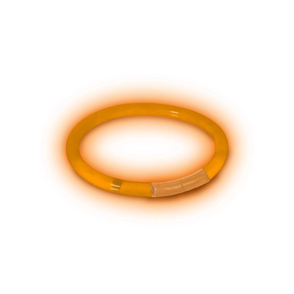 Orange 8" Glow Bracelets (50 Per pack)