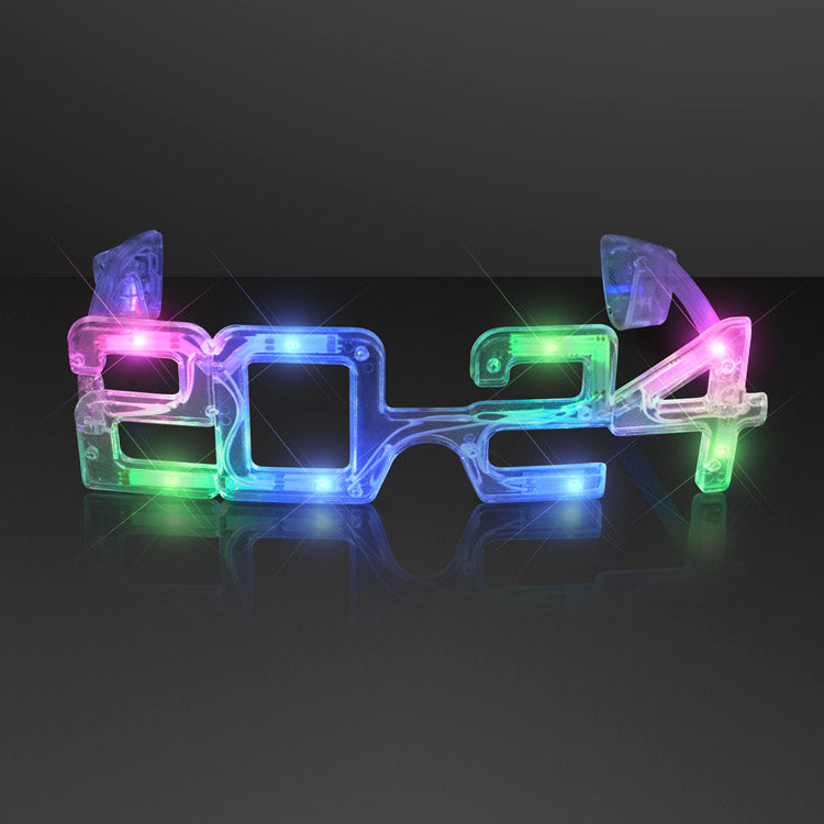 2024 Light Up New Year Party Glasses