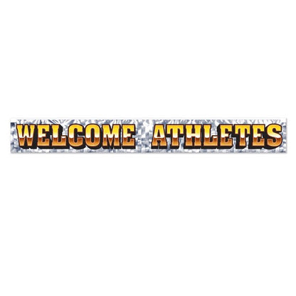 Welcome Athletes Banner