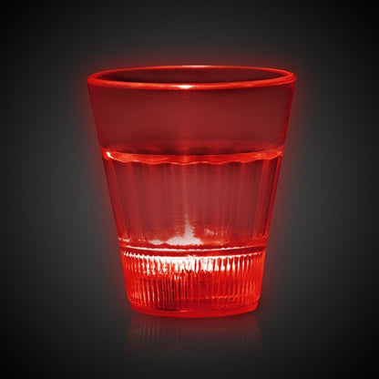 LED Red 2 oz. Shot Glass