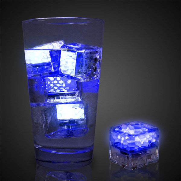 Blue Liquid-Activated LED Ice Cubes(12 Per pack)