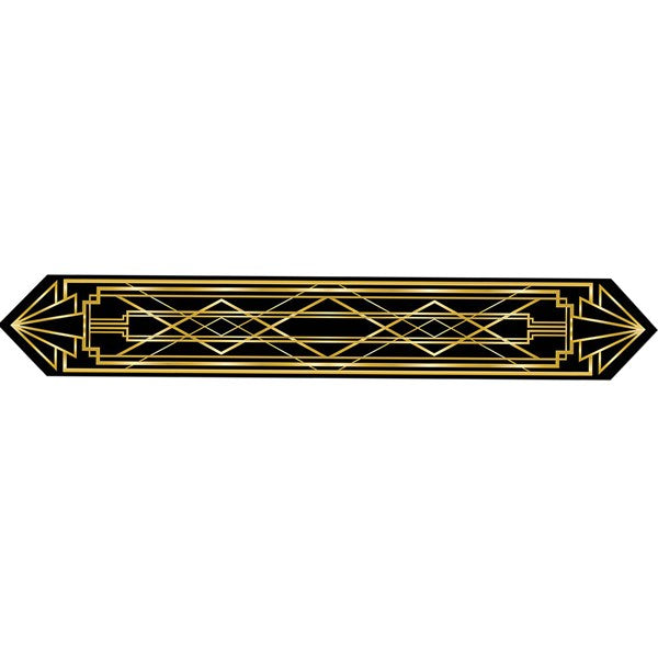 Roaring 20's Art Deco Table Runner