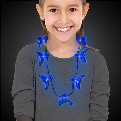 LED Dolphin Necklace