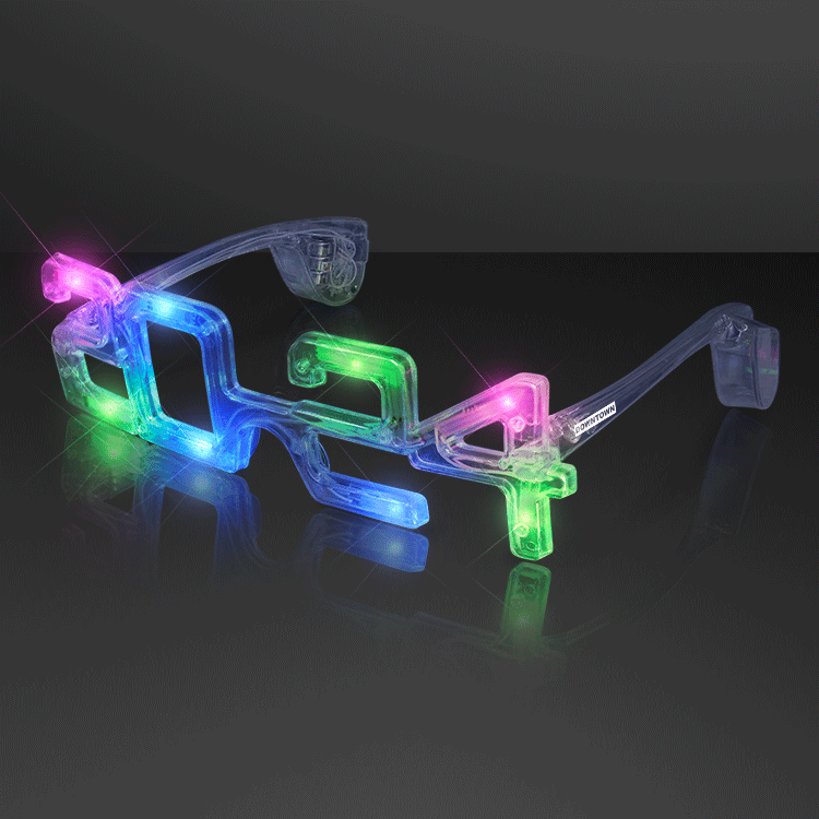 2024 Light Up New Year Party Glasses