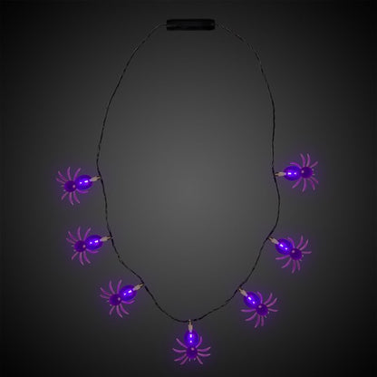 Spider LED Necklace