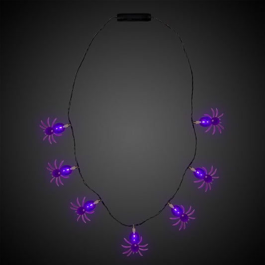 Spider LED Necklace