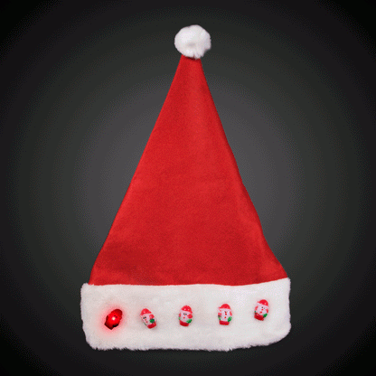 LED Santa Hat