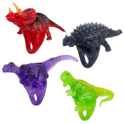 LED Dinosaur Rings (24 Per pack)