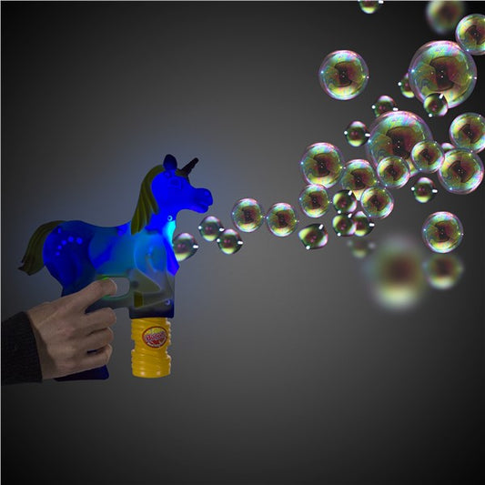 Magical LED Unicorn Bubble Gun