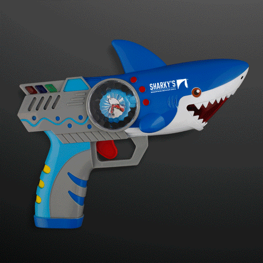 Shark Gun Spinning Light Toy