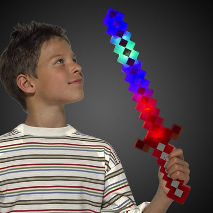 LED Red Pixel Sword