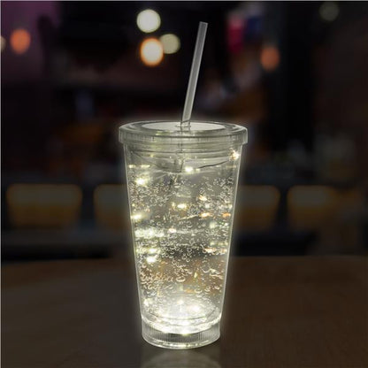 LED White String Light Cup