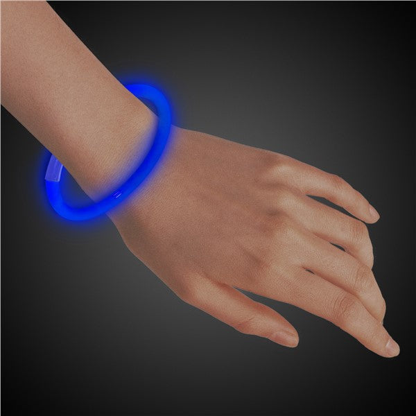 Blue 8" Glow Bracelets (50 Per pack)