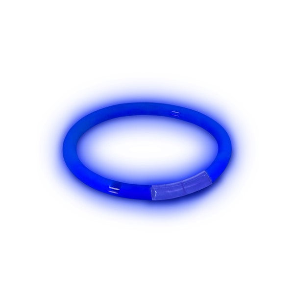 Blue 8" Glow Bracelets (50 Per pack)