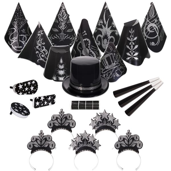 Black Tie New Year Party Kit for 50