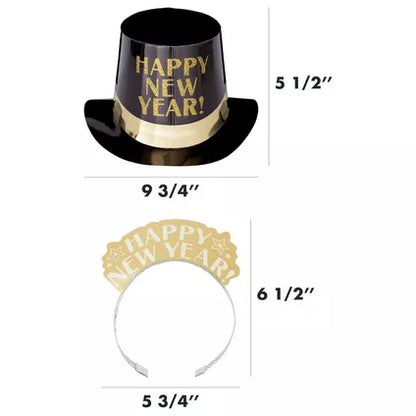 Kit for 25 - Get The Party Started - New Year's Eve Party Kit, 50pc