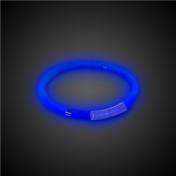 Blue 8" Glow Bracelets (50 Per pack)