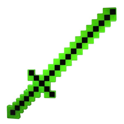 LED Green Pixel Sword