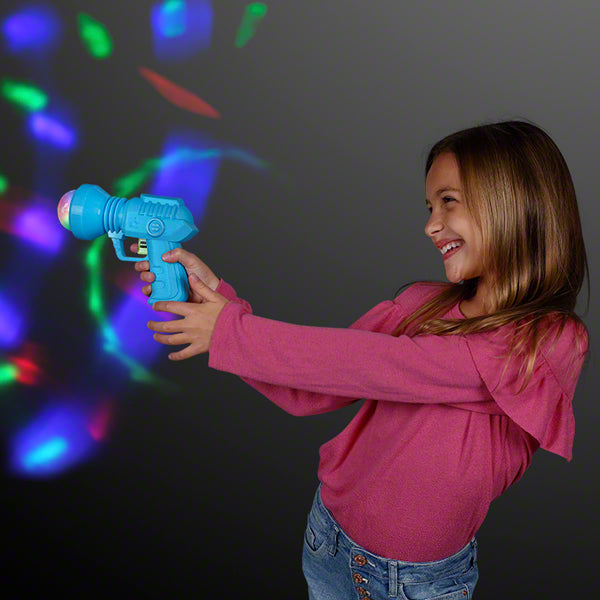 Space Gun Cool Light Toy, LED Projecting + No Sound