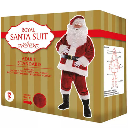 Adult Royal Santa Suit, 12pc