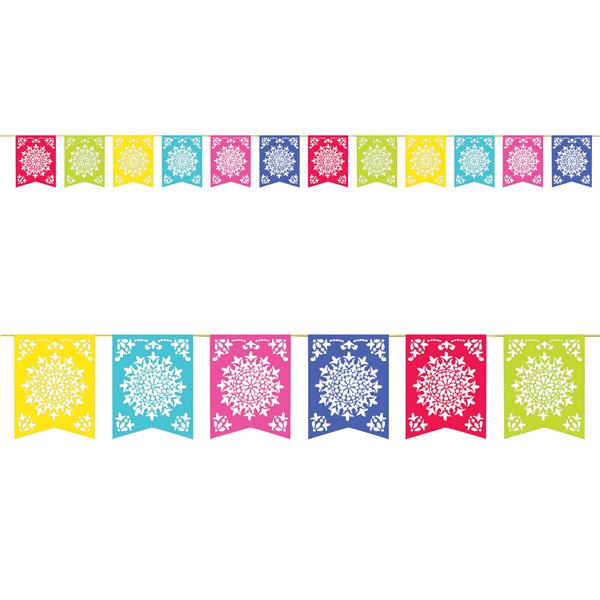 Costa Del Sol Papel Picado Banner