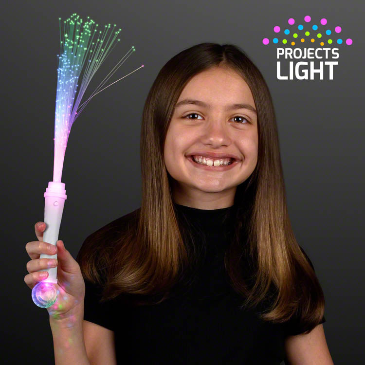 Twinkle & Shine Light Wand with Fiber Optics