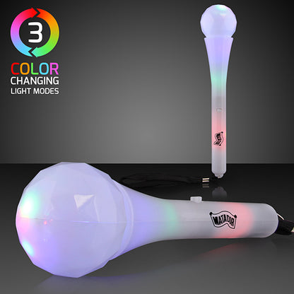 LED Microphone Toy With Flashing Lights